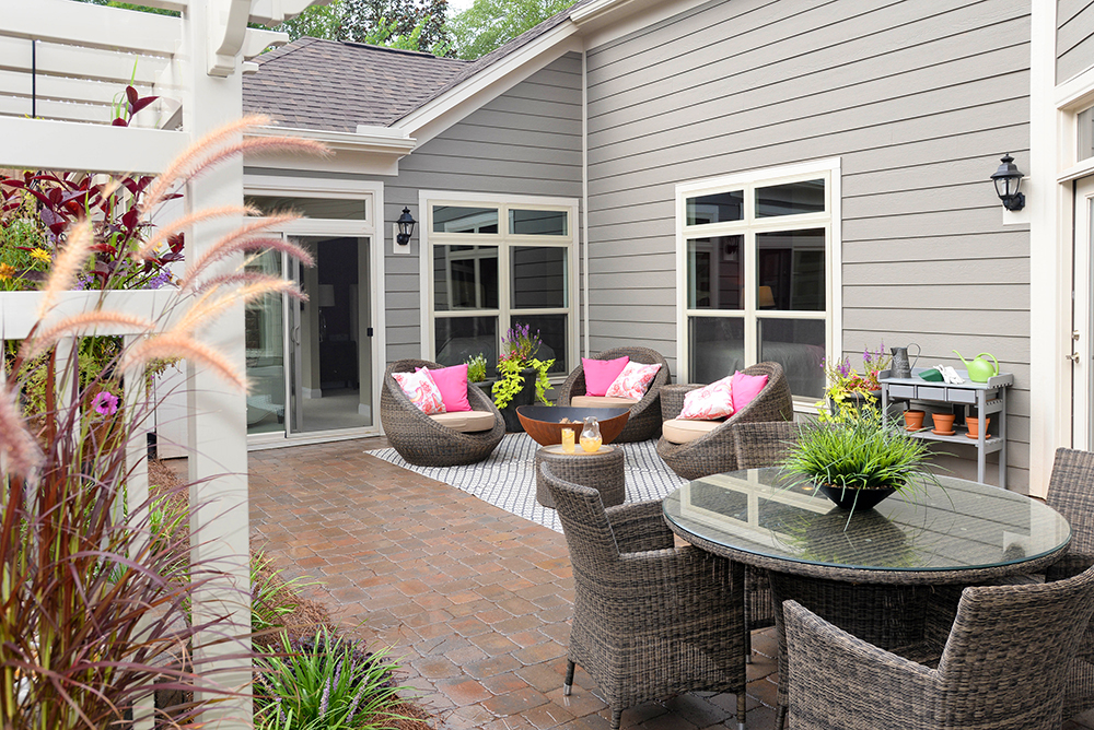 Epcon Franchise patio view