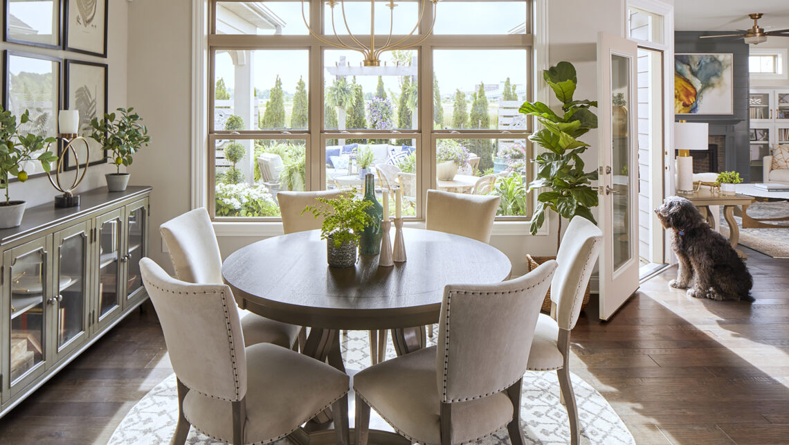 Portico Model Home Design